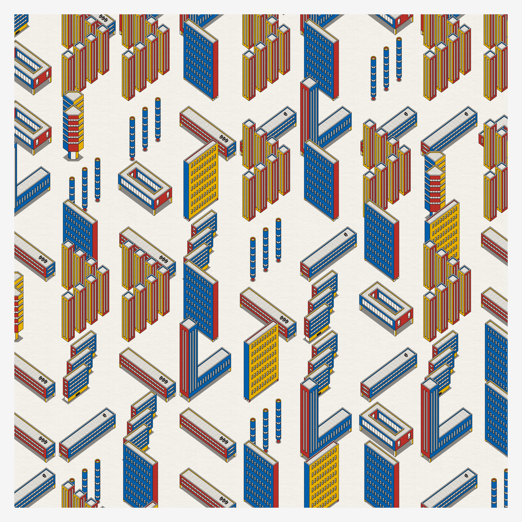Bauhausstadt #96 static NFT preview