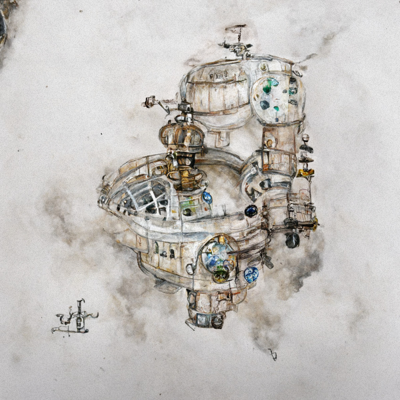 Utopian Space Castles #69 static token preview