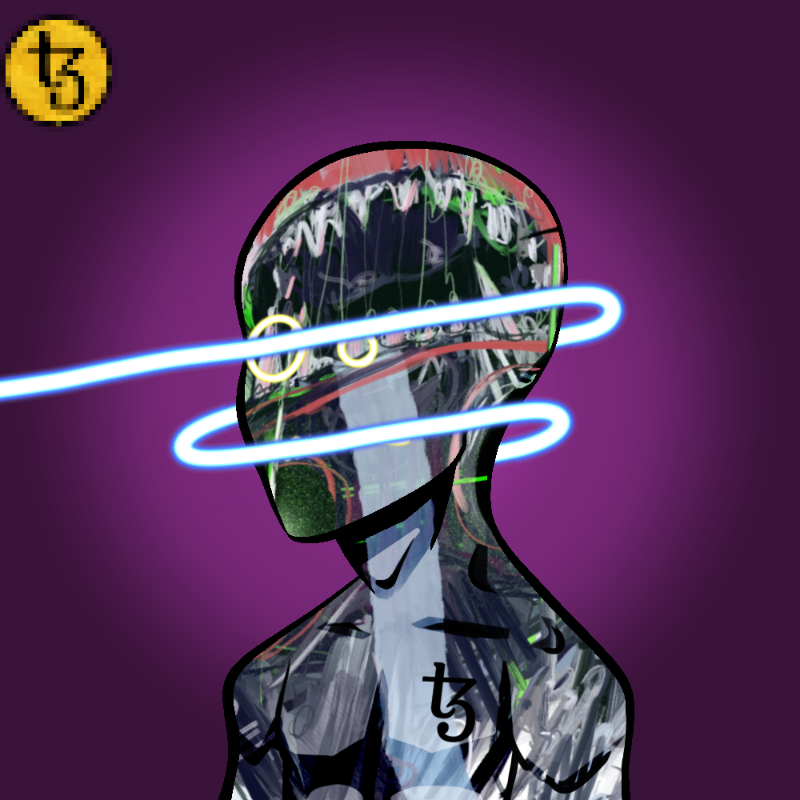 FX_D3M0NS #1743 static NFT preview
