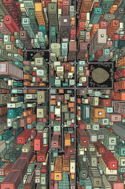 Dencity #10 static NFT preview