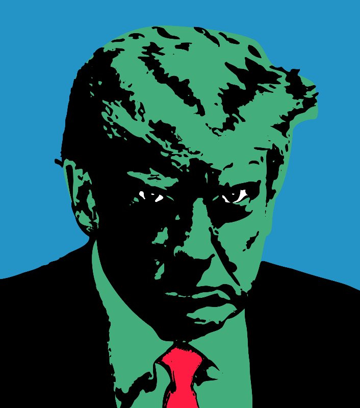 Donald Trump #124 static NFT preview