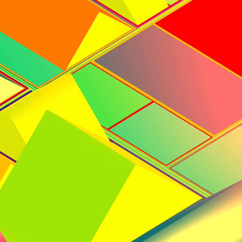 Geometric city #90 static NFT preview