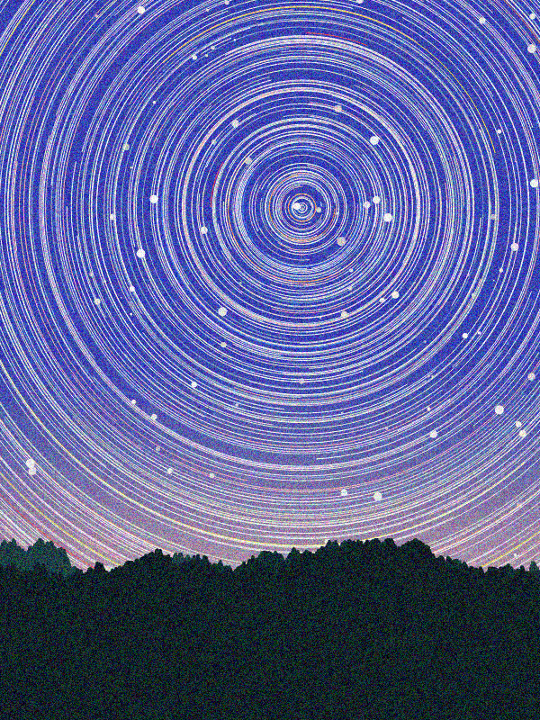 Starry Trail #81 static NFT preview