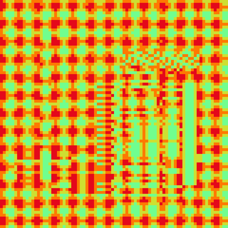 Mosaic #127 static NFT preview