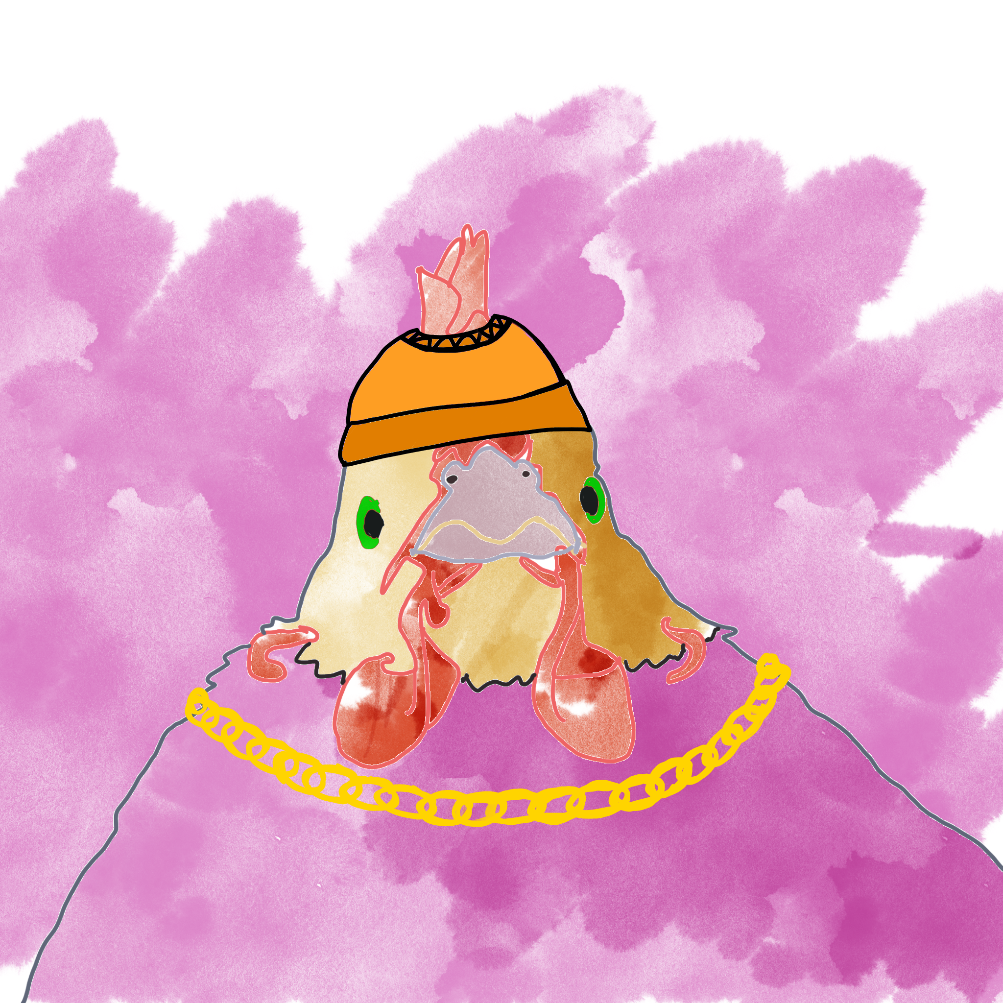Feathery Friend #28 static token preview