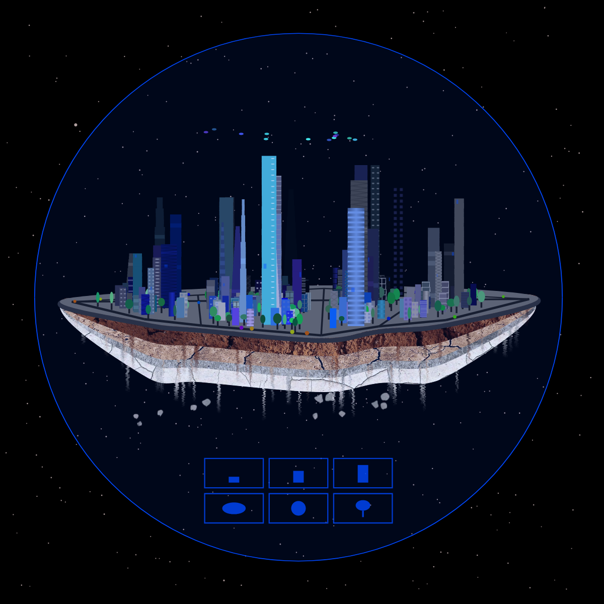 Fluidynamix - Cities #23 static token preview