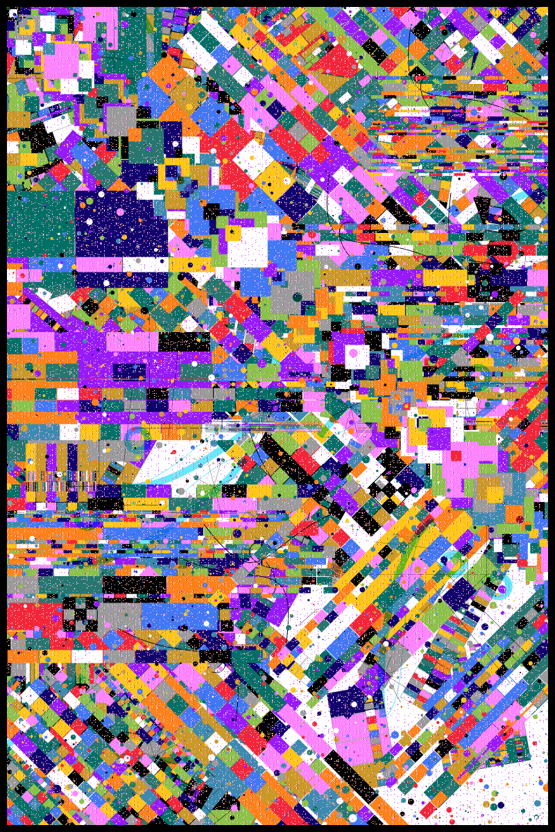 the Glory of Colours #198 static NFT preview
