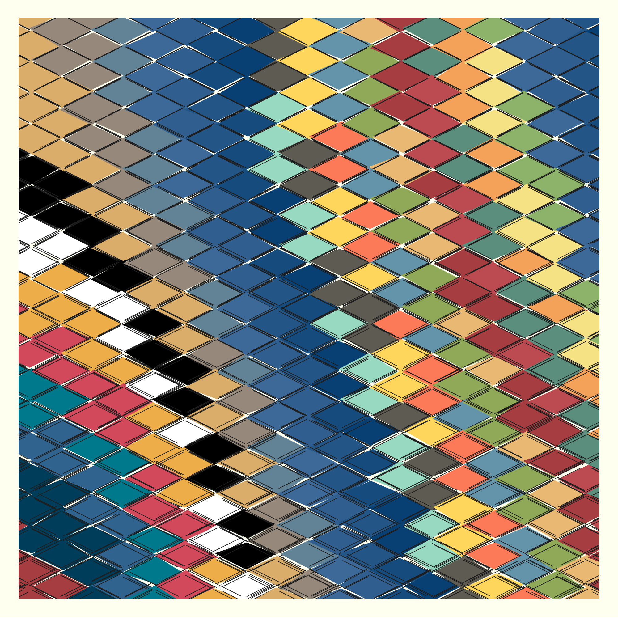 Across Paper Stones #57 static NFT preview