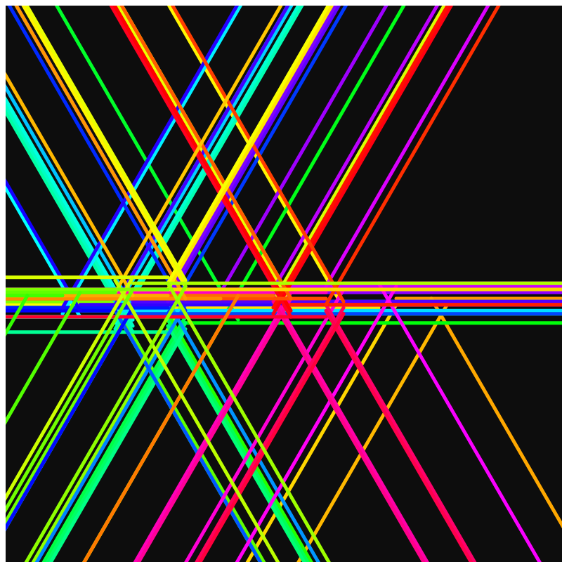 Laser Show #1 static NFT preview