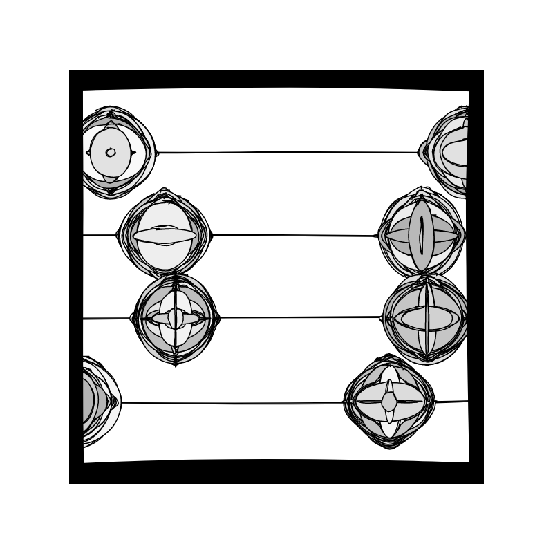 symmetrical(#scribble) #64 static NFT preview