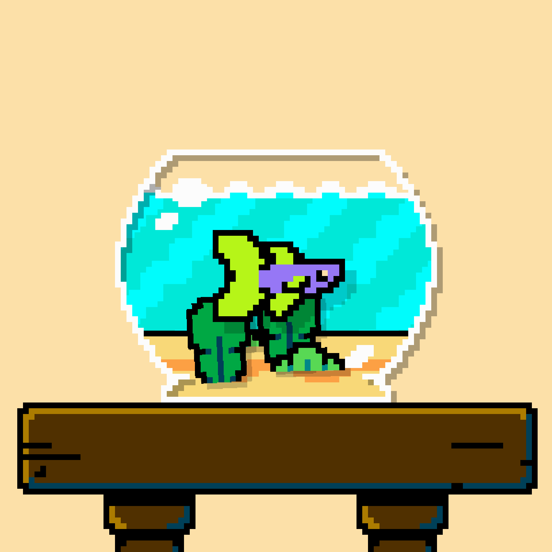 betta fish #407 static NFT preview