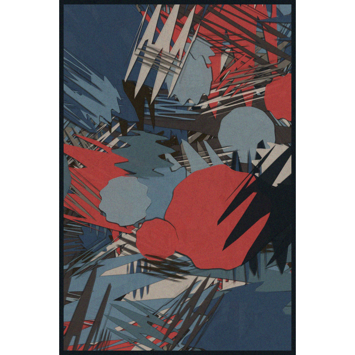 Abstract Comic #61 static NFT preview