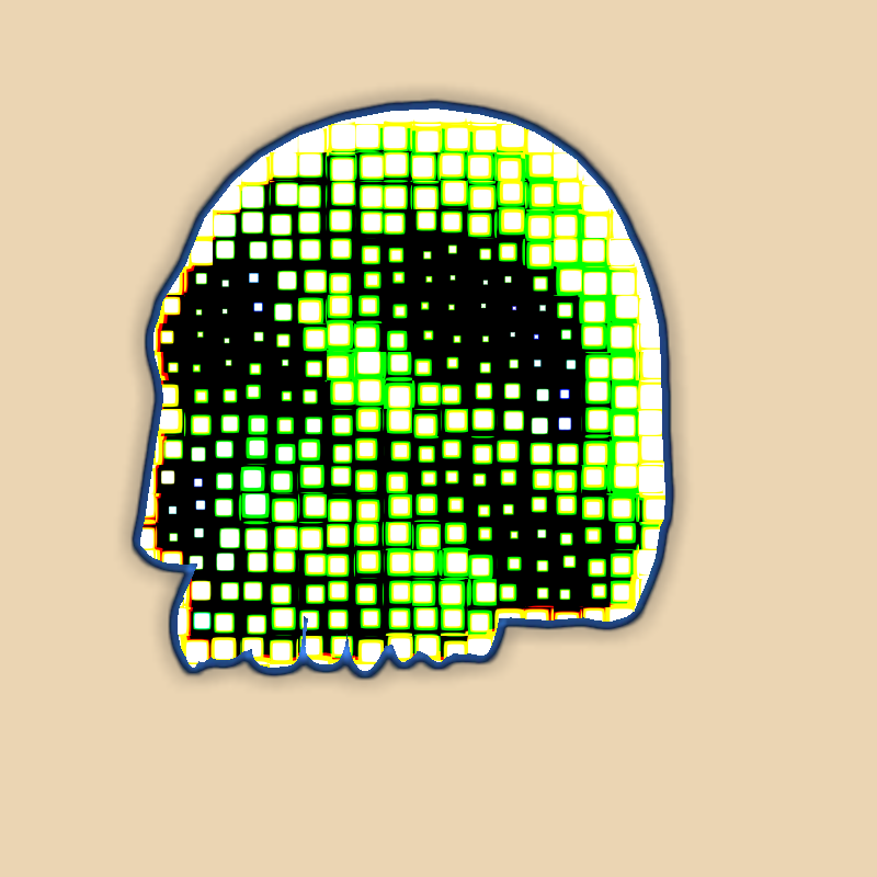 Acid Warning #3 static token preview