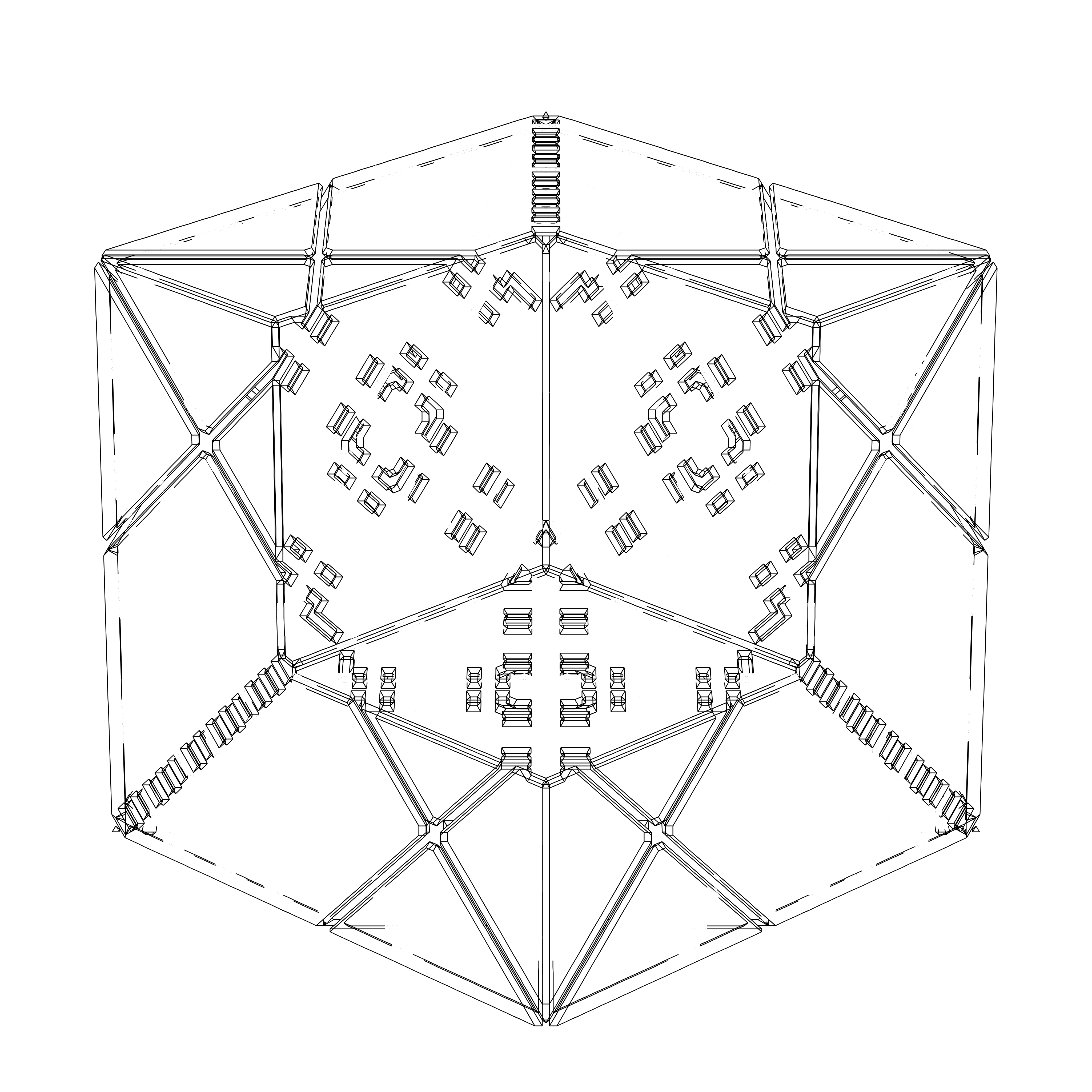 LL21 Alien Art Cube #168 static NFT preview