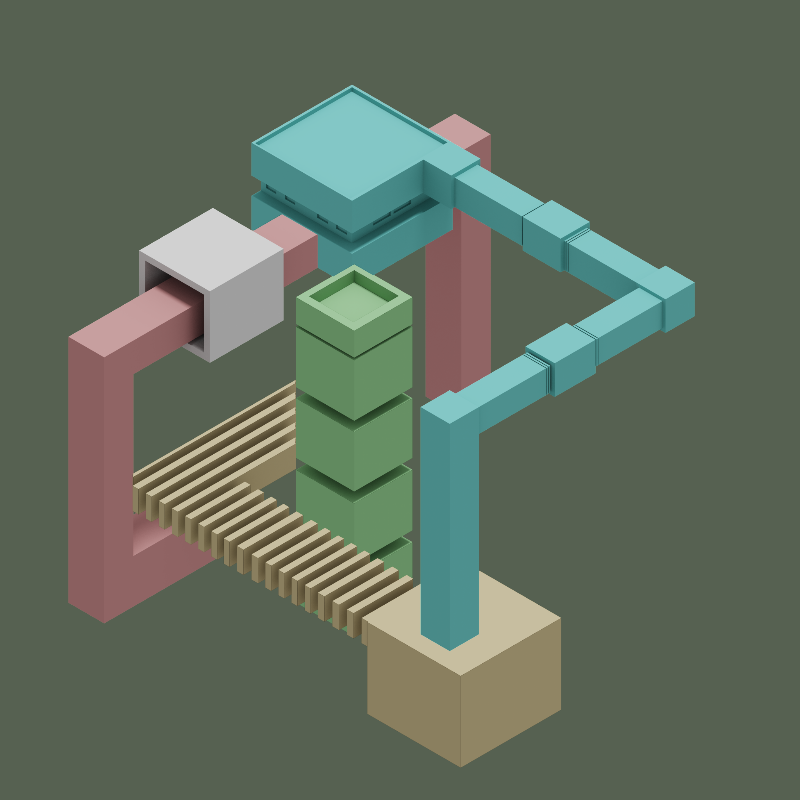 mini world of cubes #63 static token preview