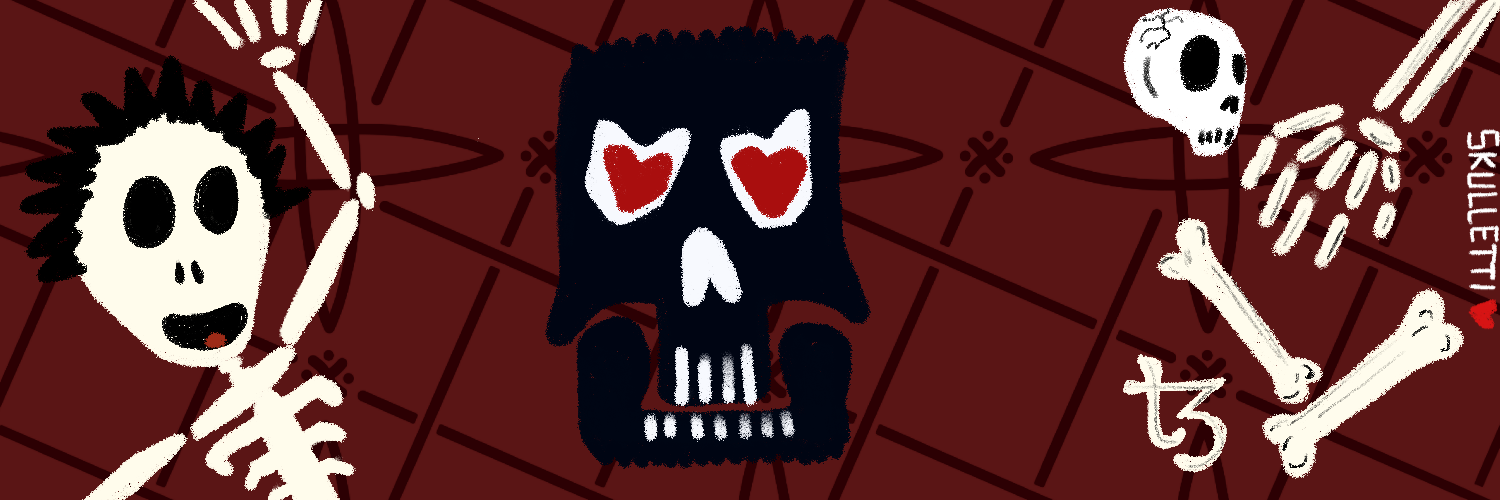 SKULLETTI TWITTER BANNER #391 static token preview