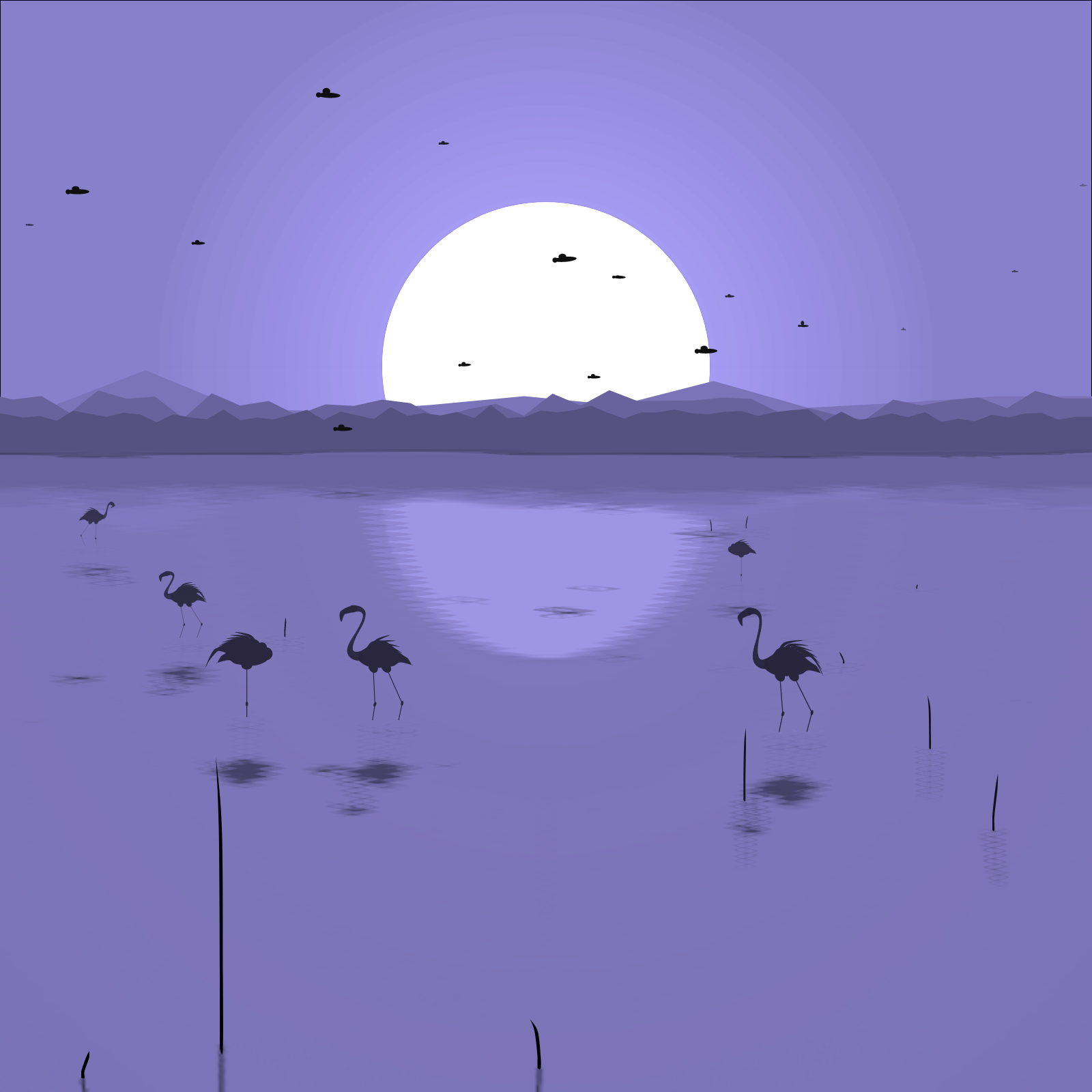 Flamingo Delta #42 static token preview