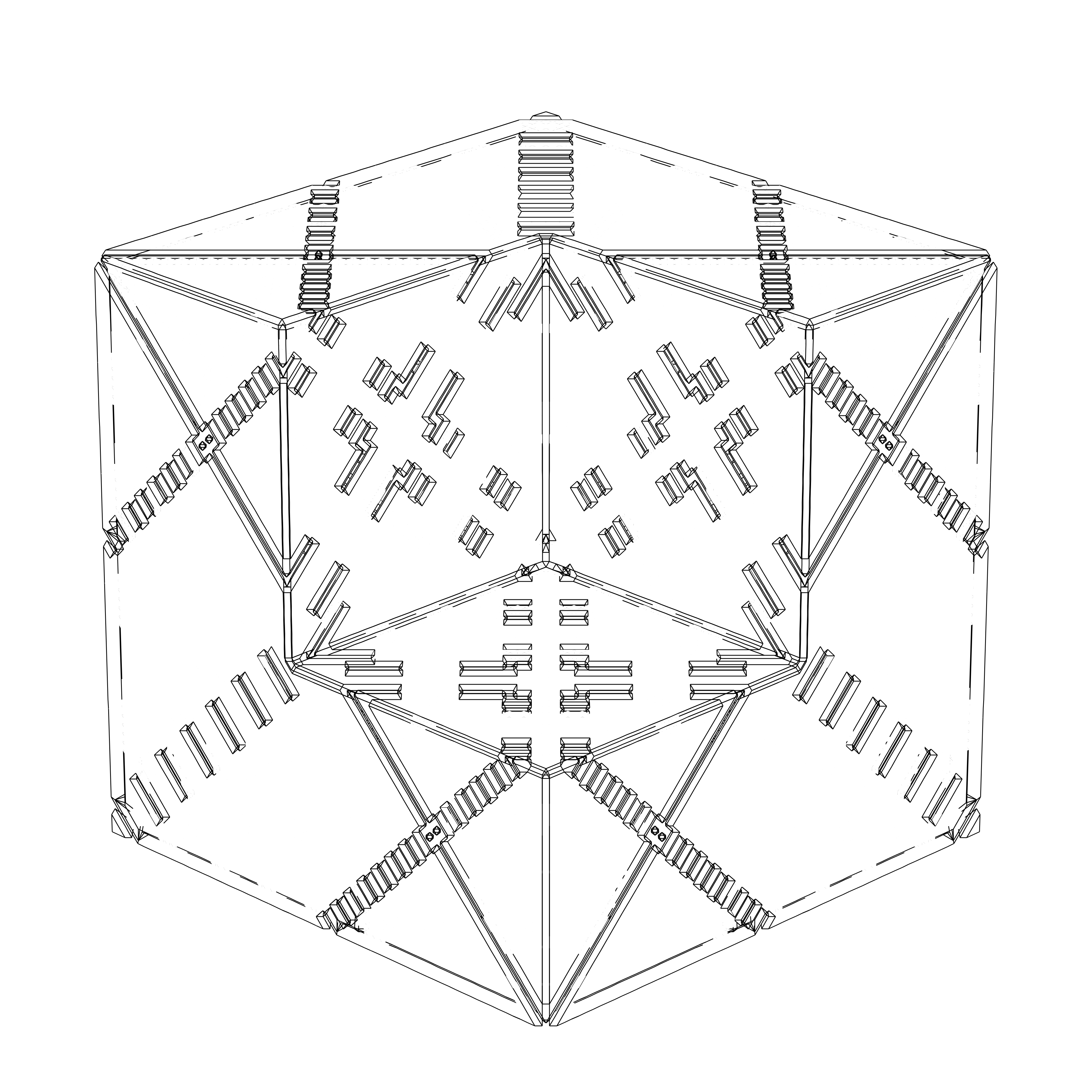 LL21 Alien Art Cube #965 static NFT preview
