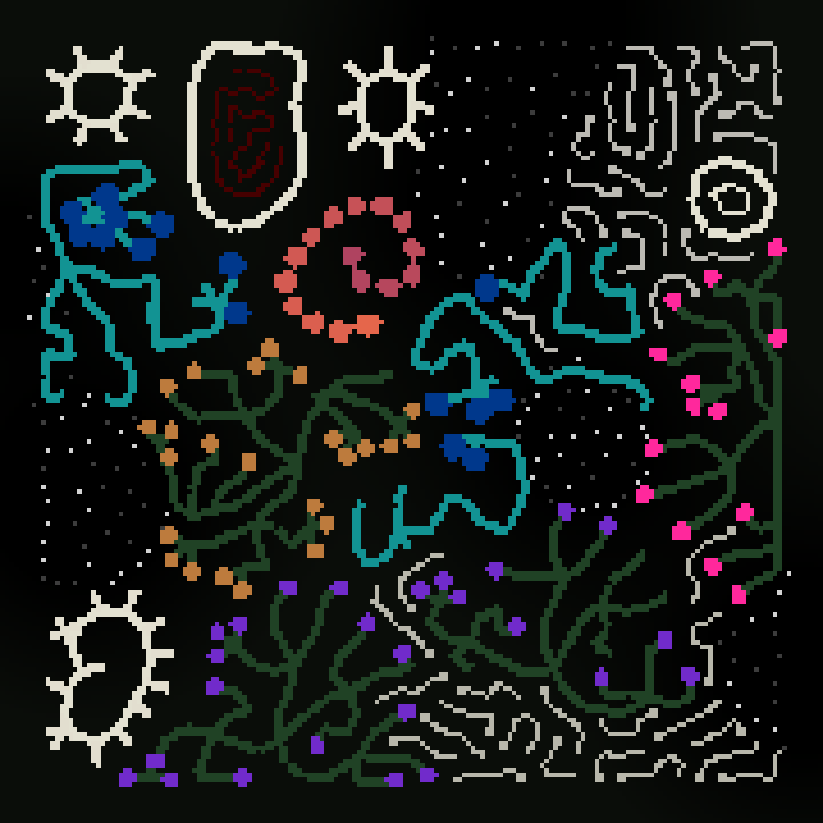spaceplant #86 static NFT preview