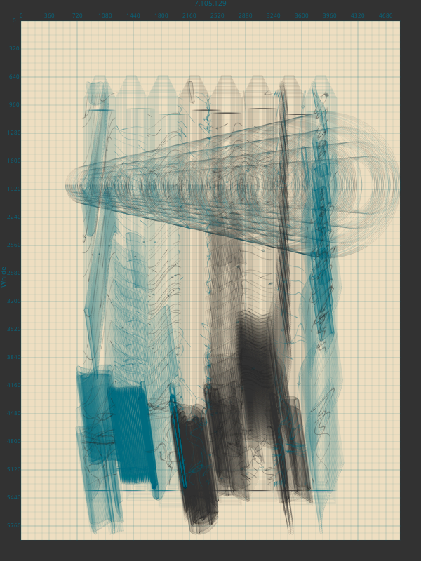 Urban trajectories #116 static NFT preview