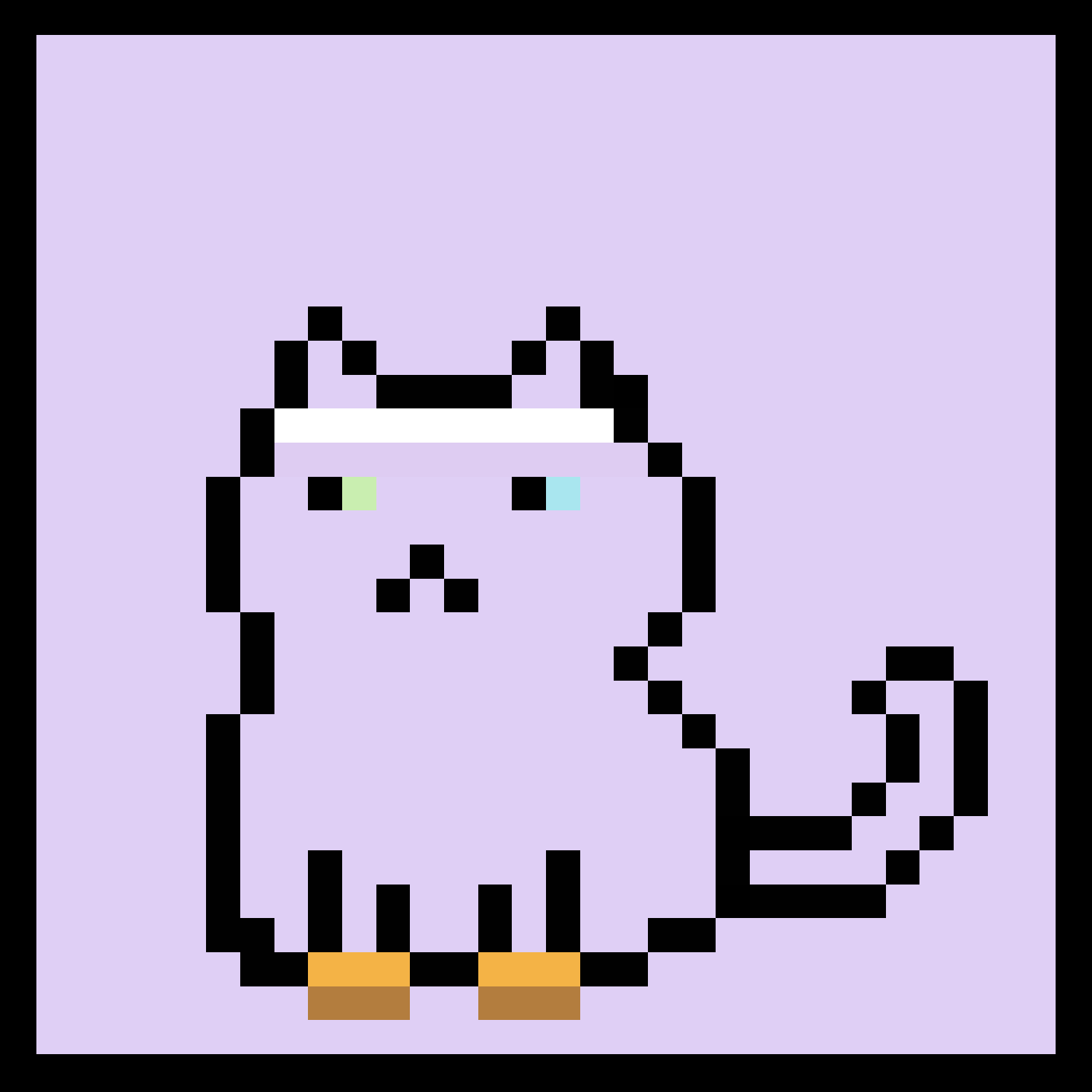 Lazy Kitties #1216 static token preview