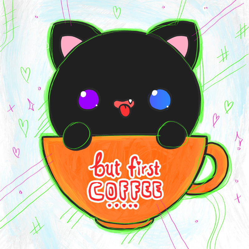 Cupkitties #29 static token preview