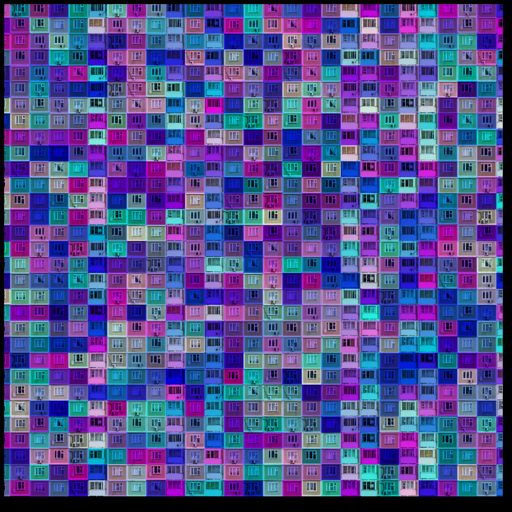 colorized-high-rise-building #15 static NFT preview