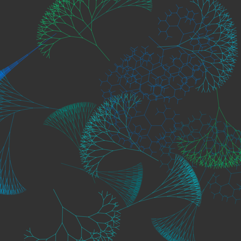 Fractal Swarm #41 static NFT preview