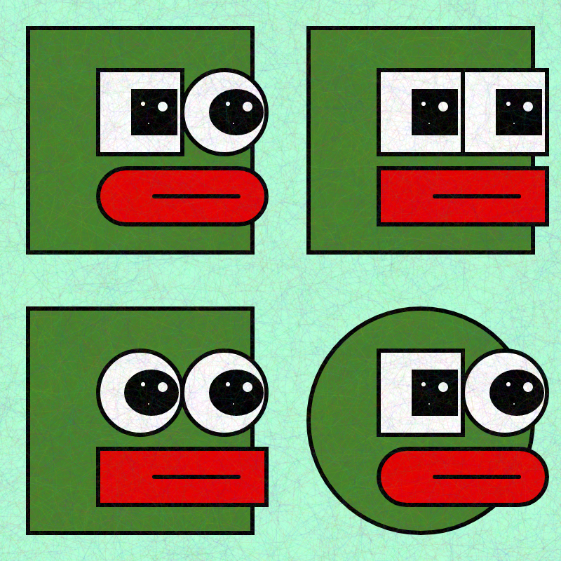 pepe5js #73 static NFT preview