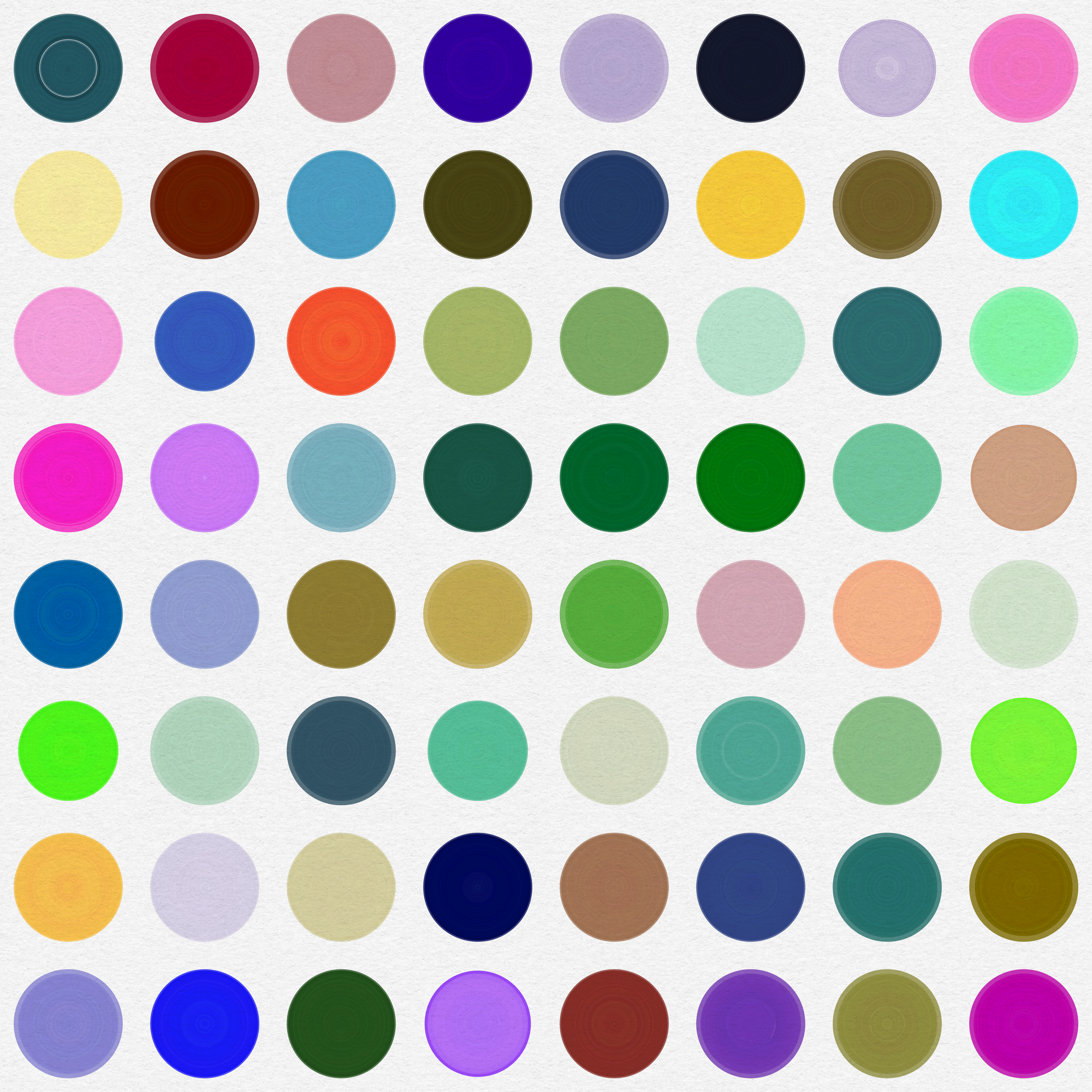 M'Fing Dots on a M'Fing Grid #119 static token preview