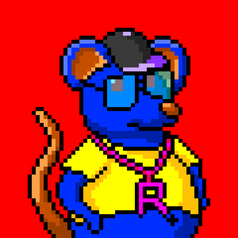 XTZ-Rat #203 static NFT preview