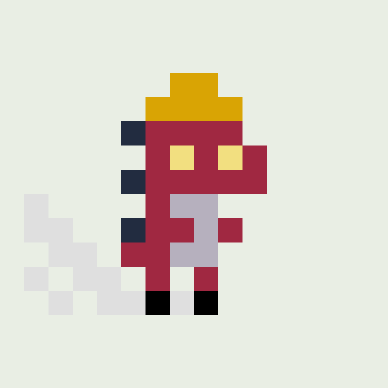 Coded Tiny Dinos #411 static token preview