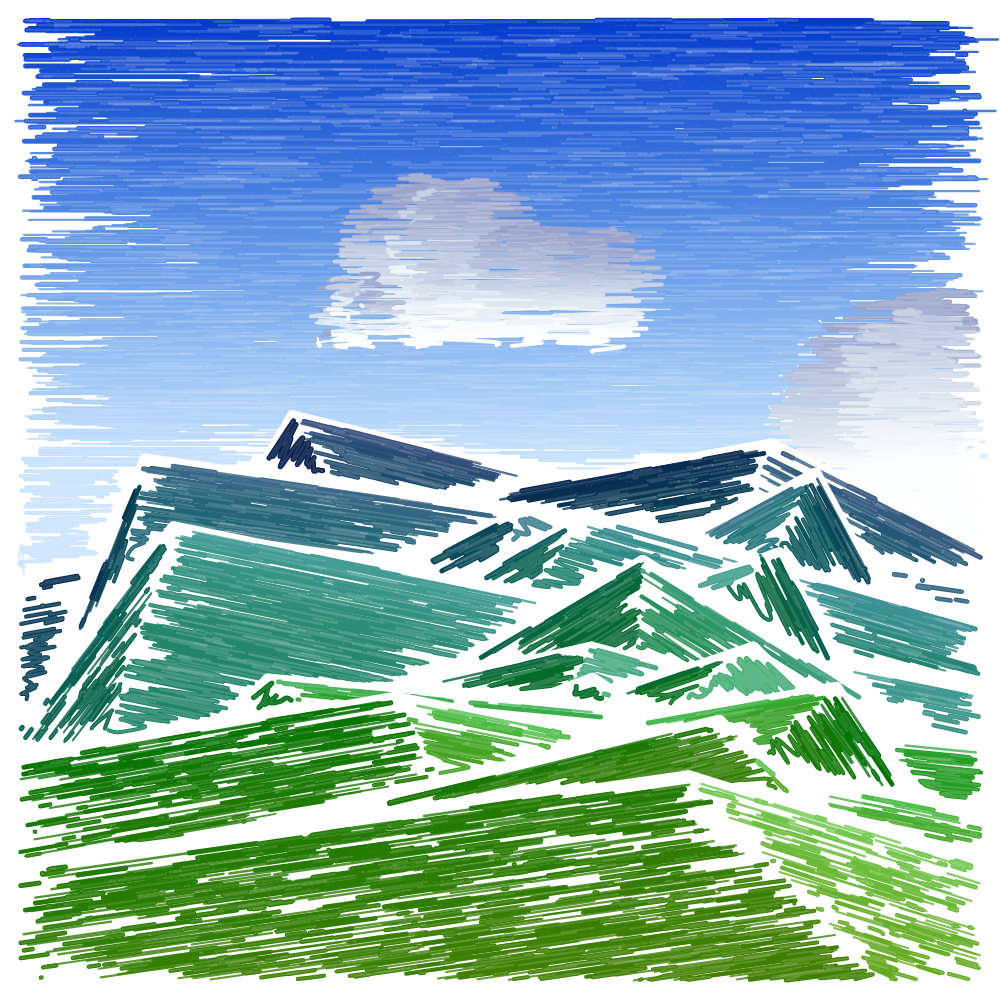 Mount Doodle #377 static NFT preview