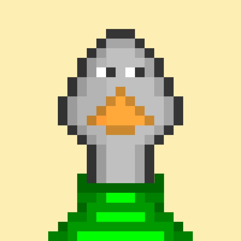 Morixels Goose #400 static NFT preview
