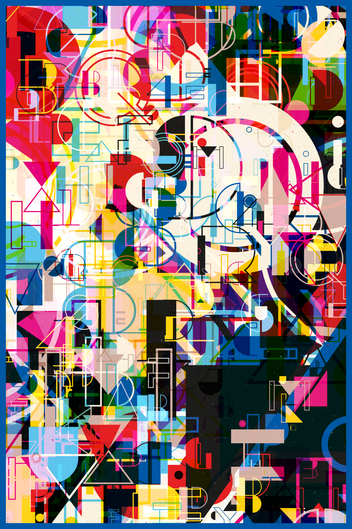Type-o-Graphic #432 static NFT preview