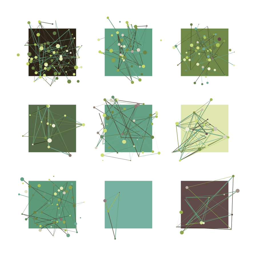 Atom Grid #91 static NFT preview