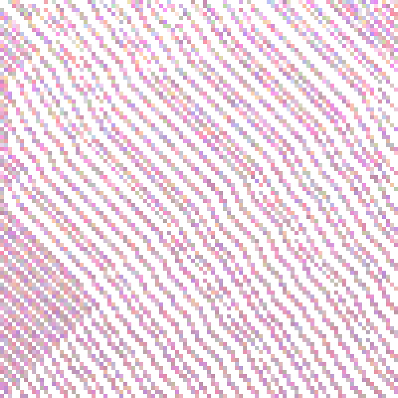 Colored Elementary Cellular Automaton #132 static token preview