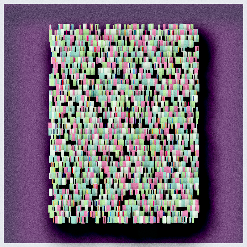Floating Bookshelves #53 static token preview