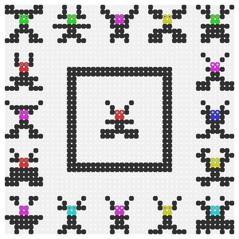 8x8 Pixel Creatures #52 static token preview