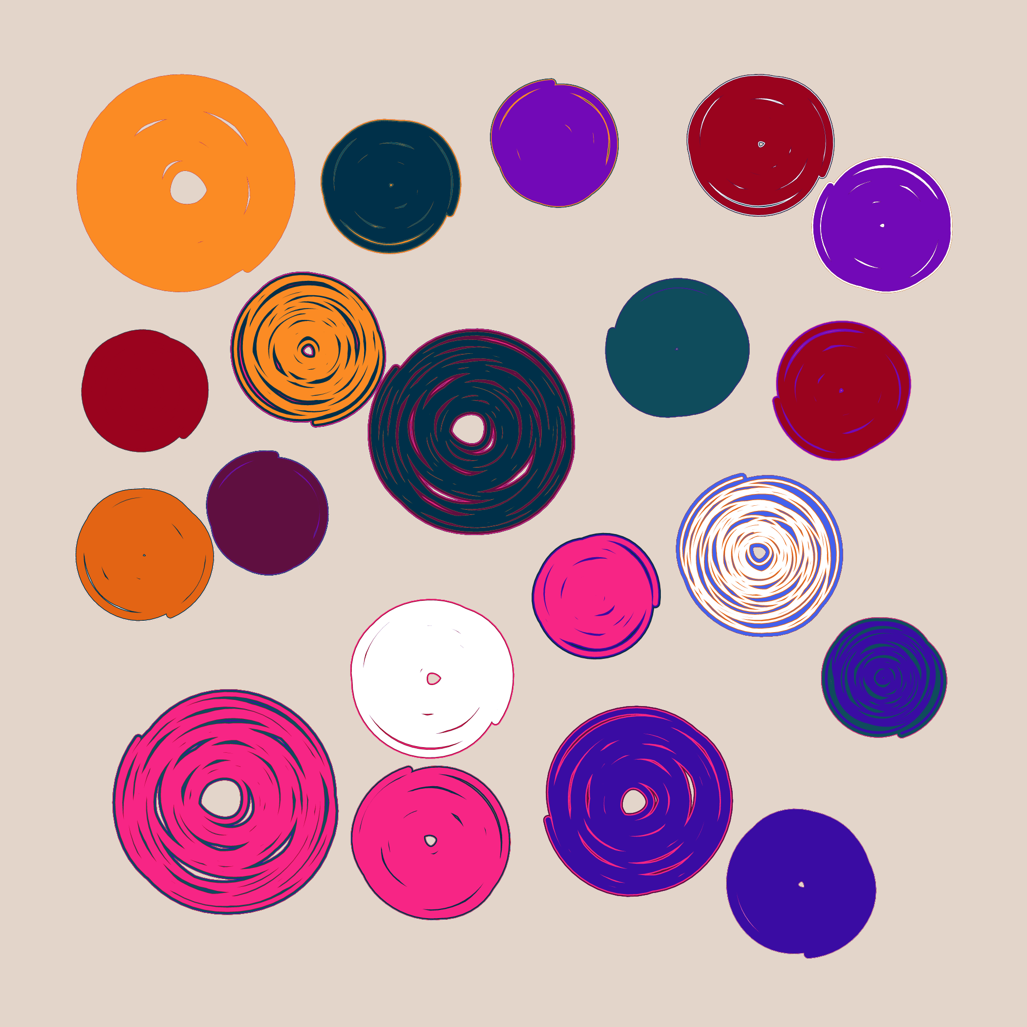 fields, sketches #91 static token preview