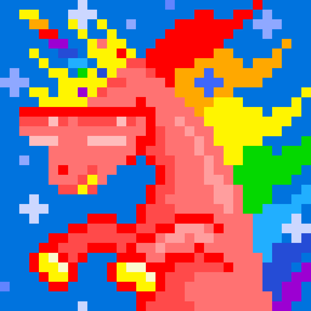 Unicorn #7117 static NFT preview
