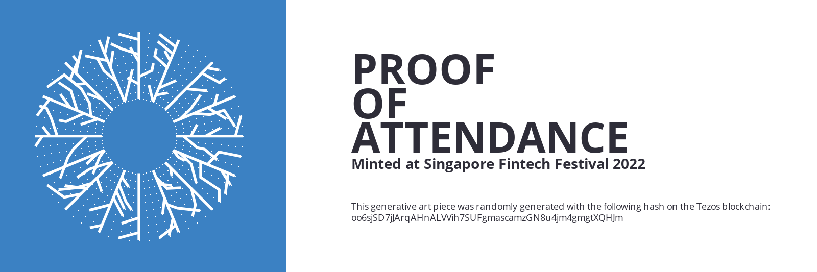 SFF2022 Proof of Attendance Token #2468 static token preview