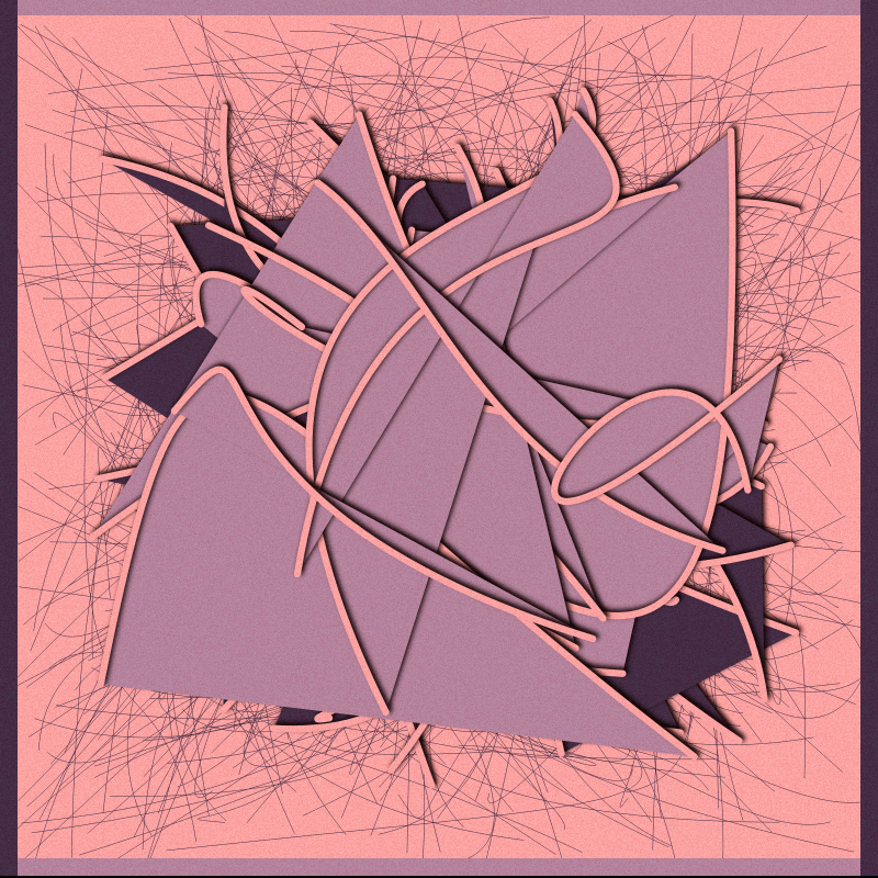 90s Bezier Fun #13 static NFT preview