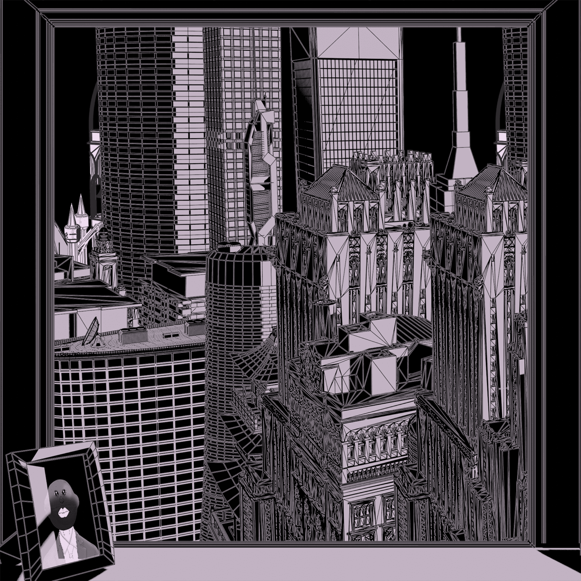 City View #424 static NFT preview