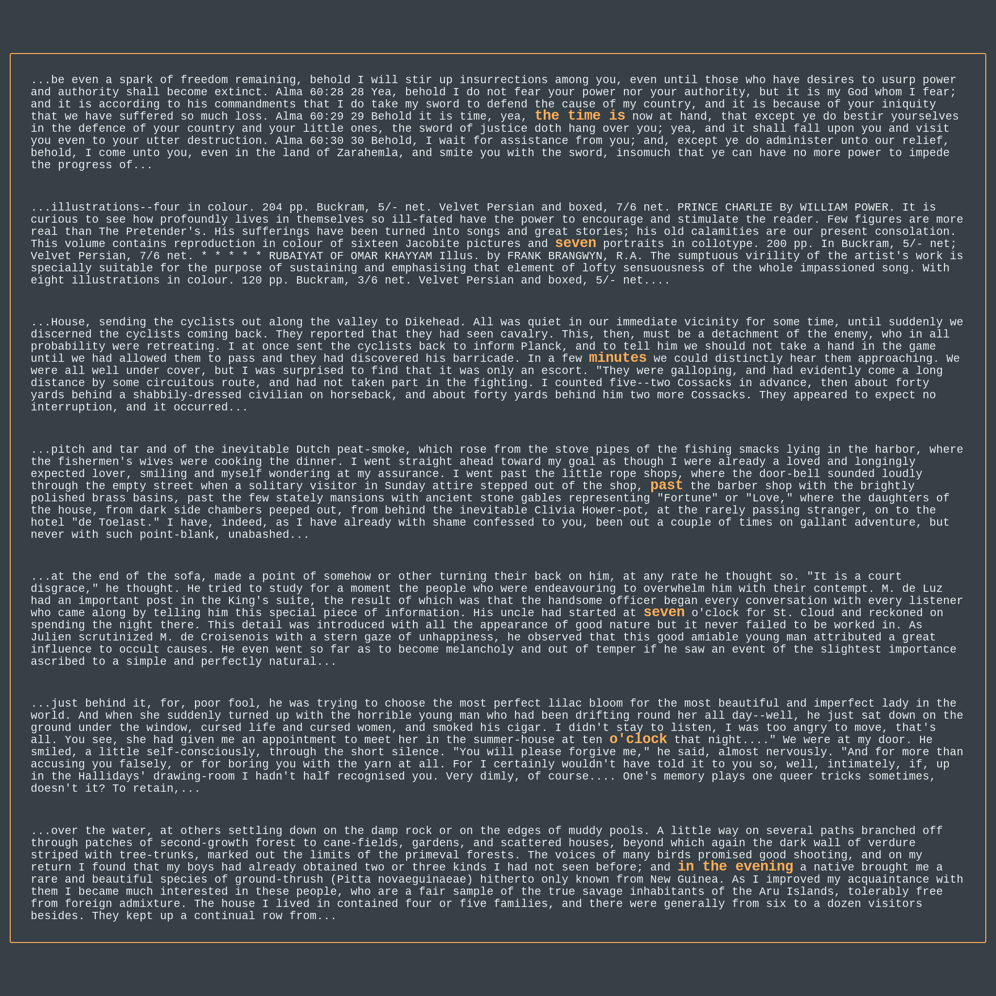 A Clock #214 static NFT preview