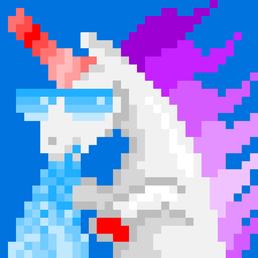 Unicorn #3128 static NFT preview