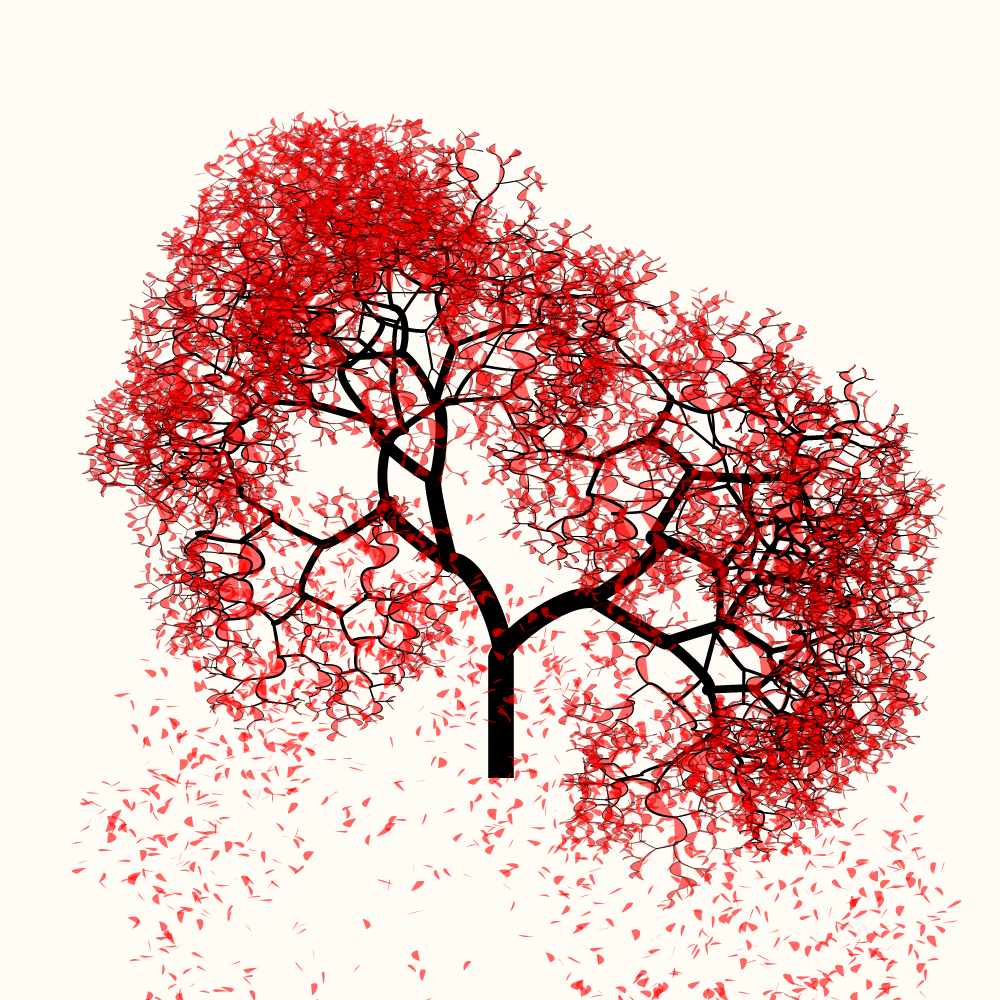 Bézier Bloom #25 static token preview