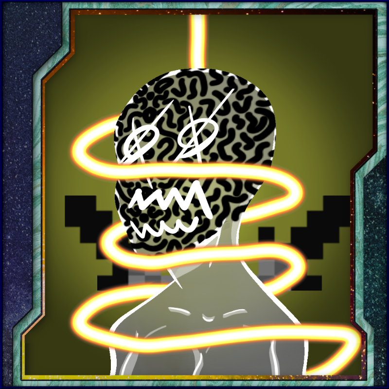 FX_D3M0NS #1665 static NFT preview