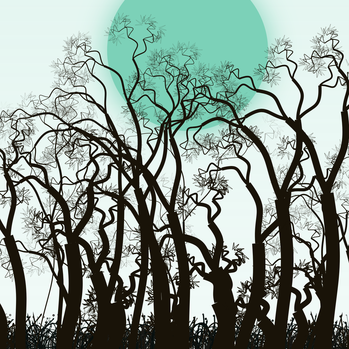 Wildwood Forest #109 static NFT preview