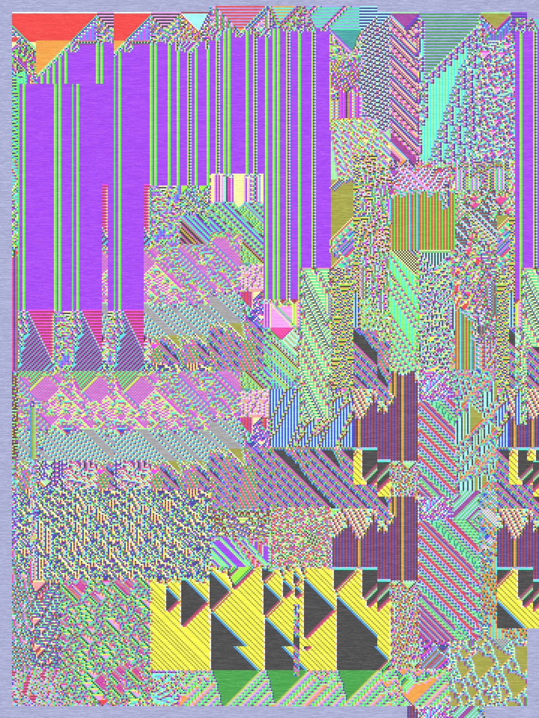 CA Panico RGB #35 static NFT preview